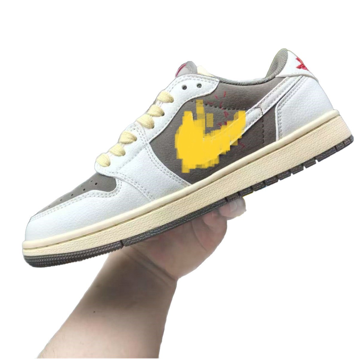 Zapatos Putian precio-rendimiento AJ1 costura de cabeza 2 capas púas zapatos bajos hombres y mujeres zapatos deportivos del mismo estilo Zapatos Putian