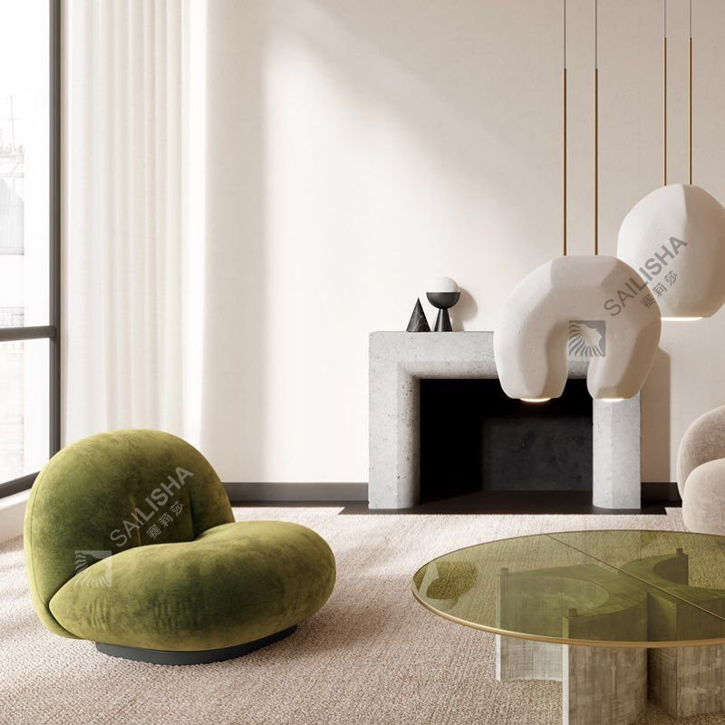 Sofa Girl Small Sofa Cloud Chair Pear Chair Cloud Lounger Celebrity Style Bedroom Lounger Sofa Celisa