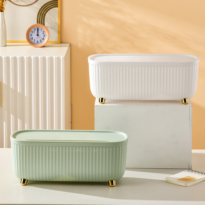 Suministro directo de fábrica luz lujo alambre organización caja de almacenamiento caja enchufe de alimentación socket rack escritorio caja de alambre integrado