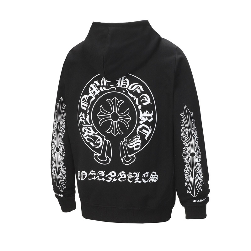 Correct Version Ch+26Ss Autumn and Winter Hot-Selling Horse Hoof Sanskrit Print Zipper Hoodie Couple Style One Piece Available Correct Version Ch+26Ss Autumn and Winter Hot-Selling Horse Hoof Sanskrit Print Zipper Hoodie Couple Style One Piece Available