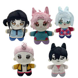 跨境新款kpop demon hunters tiger猎魔女团老虎动漫周边毛绒玩偶