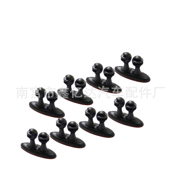 Abrazadera de arnés de cableado montada en el vehículo abrazadera de cable conveniente multiusos abrazadera de organización hebilla de cable de fijación hebilla de cable de instalación única L232