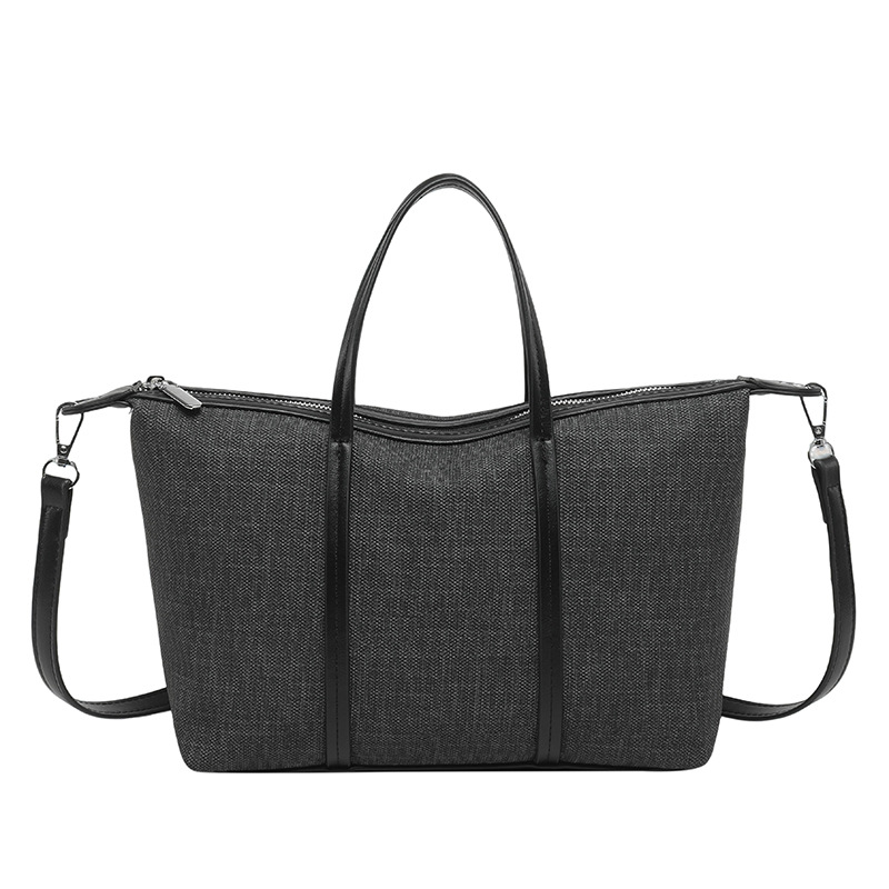 Bolsa de mano de gran capacidad de viaje coreano para mujeres 2026 nueva moda de verano simple bolsa de hombro retro