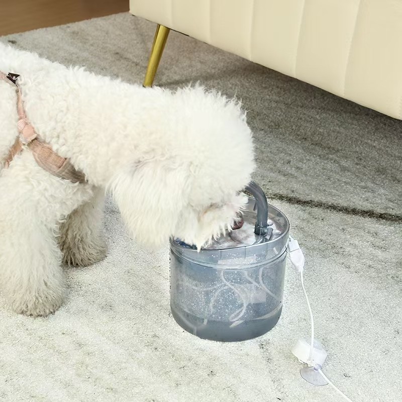Transfronterizos gatos bebedores de agua autocirculación inteligente temperatura constante bebedores de agua para mascotas gatitos bebedores de agua fábrica de artículos para mascotas