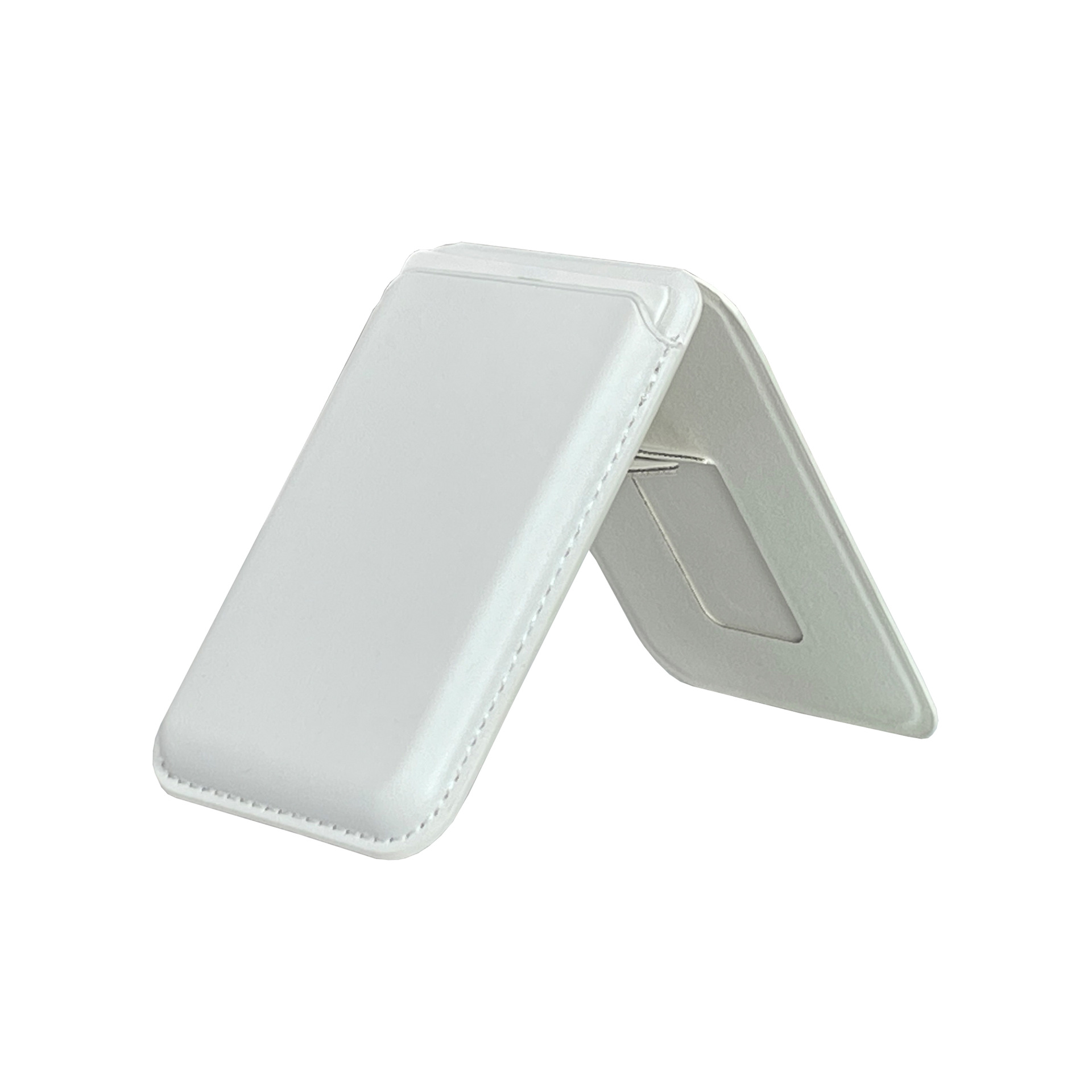 Aplicable a Apple serie MagSafe bolsa de tarjetas magnéticas iPhone serie PU cuero magnético fuerte soporte plegable cubierta de tarjetas