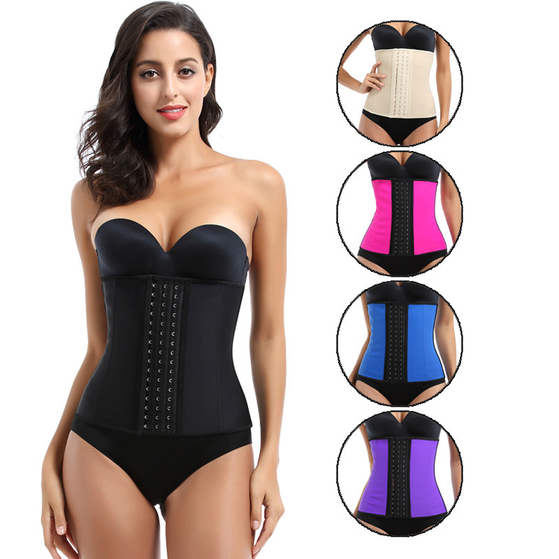 Source Factory Spot Three-In-One Natural Latex 9 Steel Bone Corset Waist and Abdomen Shaping Garment Rubber Corset Cors Source Factory Spot Three-In-One Natural Latex 9 Steel Bone Corset Waist and Abdomen Shaping Garment Rubber Corset Cors