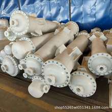 PP冷凝器换热器pp降膜吸收塔腐蚀性物料降膜吸收器PP卧 式冷凝器