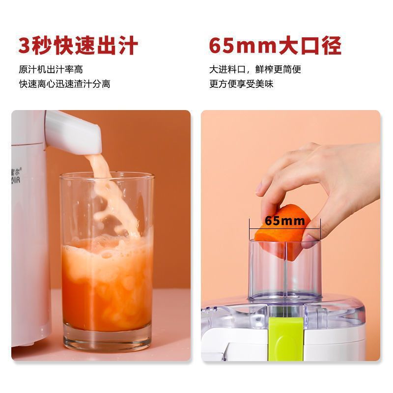 水果炸榨汁机家庭用多功能全自动渣汁分离小型懒人蔬菜果汁机神器|undefined