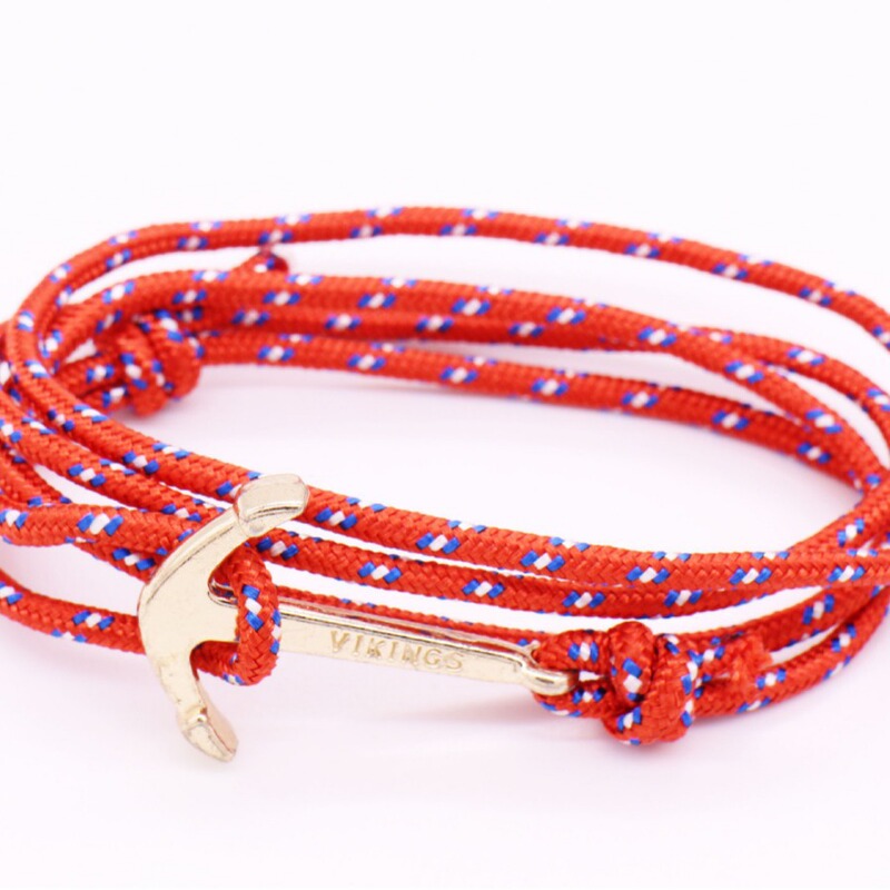 AliExpress foreign trade fashion navigation Navy style pirate ship anchor multi-layer woven bracelet manufacturer AliExpress foreign trade fashion navigation Navy style pirate ship anchor multi-layer woven bracelet manufacturer