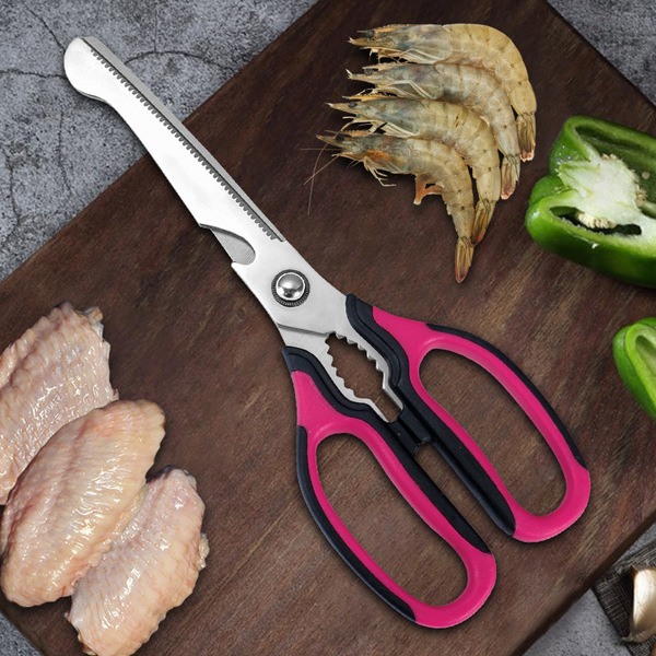 multifunctional food scissors stainless steel reusable