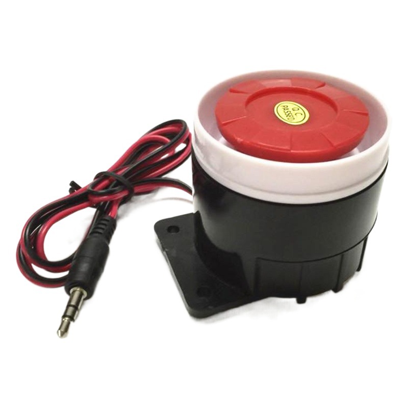 Directo de fábrica piezoeléctrica timbre de alarma antirrobo 5v9v12v con cable de alta puntuación Shell 402