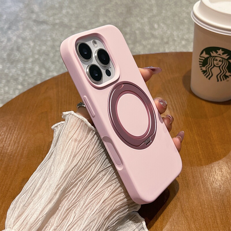 iPhone16携帯電話ケースに適したハイエンドバーガンディレッド新しいスタンドApple 16promax液体シリコーン|undefined