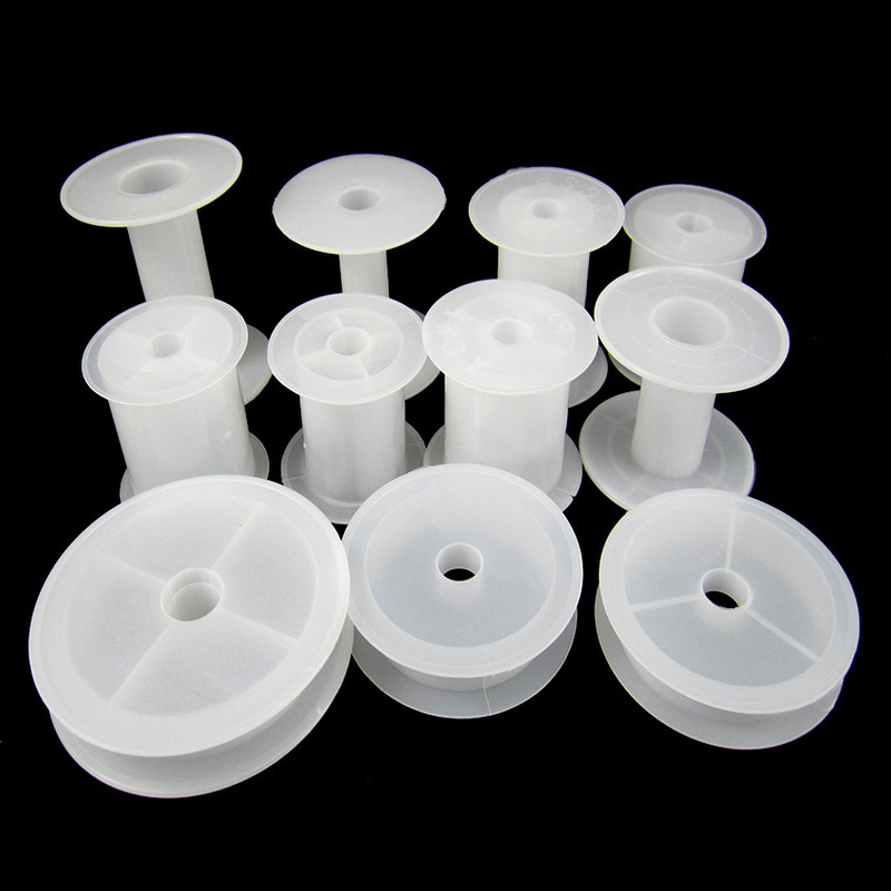 Plastic Spool, Transparent Plastic Spool, Winding Wheel, I-Shaped Wheel, Winding Coil, Integrated Crystal Winding Reel Plastic Spool, Transparent Plastic Spool, Winding Wheel, I-Shaped Wheel, Winding Coil, Integrated Crystal Winding Reel