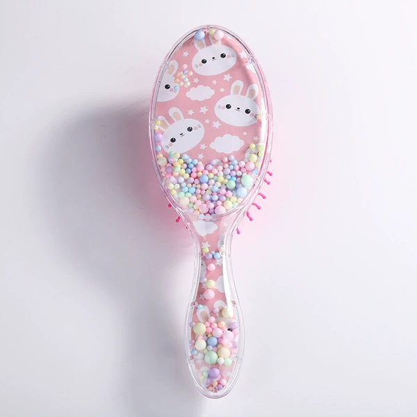 Little white rabbit bright powder comb