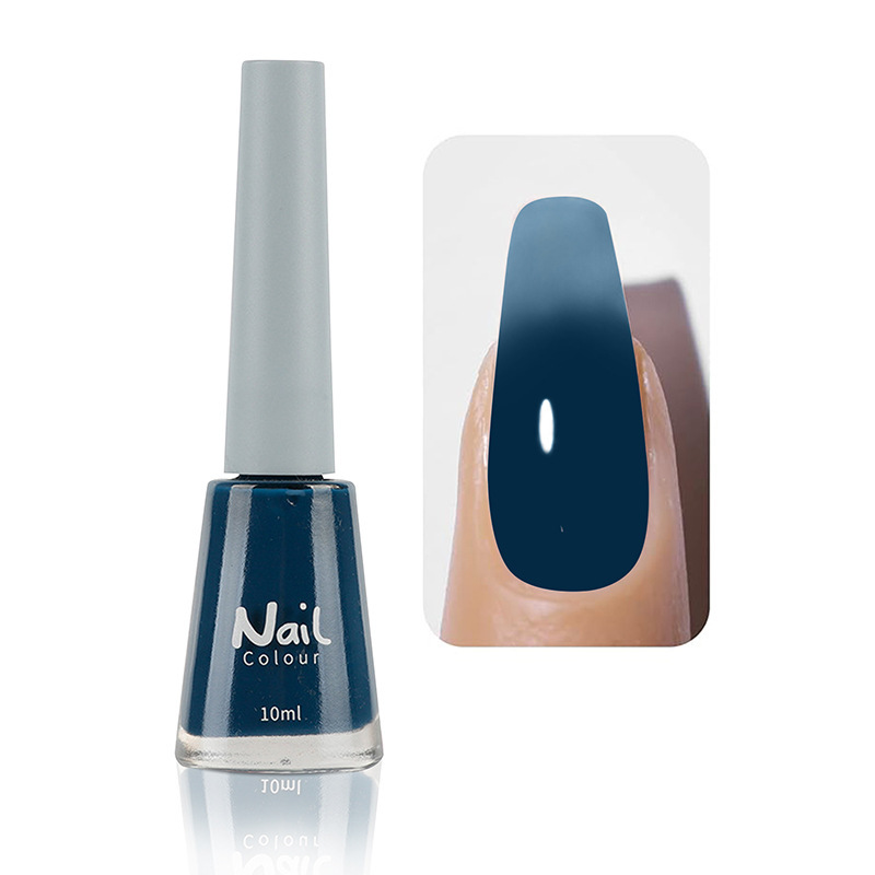 Oily non-peeling long-lasting nail polish baking-free quick-drying non-fading nude transparent nail polish wholesale