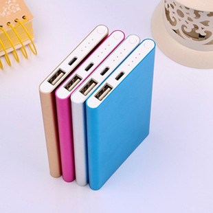 Thin rice mobile power ultra-thin metal 5000 mA mAh for millet mobile phone charging treasure set printed LOGO