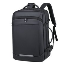 跨境新款双肩包皮膜电脑双肩包商务旅行背包多功能大学生背包