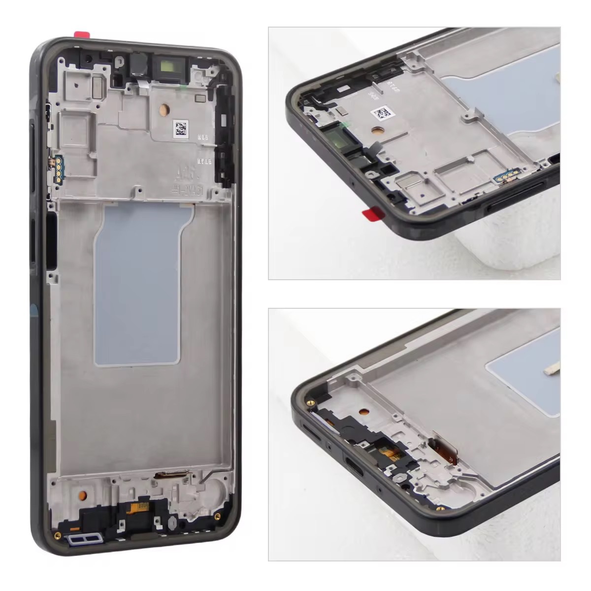 Aplicable a Galaxy Samsung A26 / A16 conjunto de pantalla LCD con marco de alta calidad A17 pantalla original