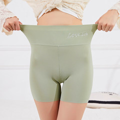 【85-160斤】防走光安全褲打底褲高腰收腹女螺紋冰絲三分無痕內褲