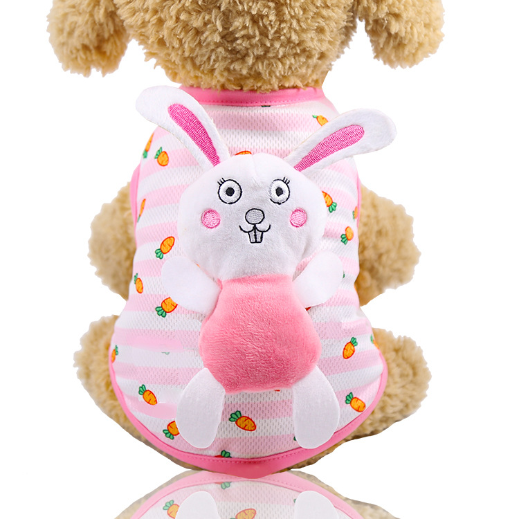 Chaleco transpirable de malla para perros y gatos, perros pequeños y medianos, suministros para mascotas de primavera y verano, ropa para perros, Teddy, Bichón.