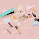 Cross-border children's wooden play dresser princess makeup bag set girl simulation cosmetics toys wholesale