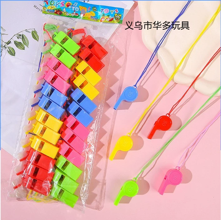 Завод прямых спортивных товаров пластиковые свисток игрушка развеселить рефери свисток продвижение оптом игрушка свисток