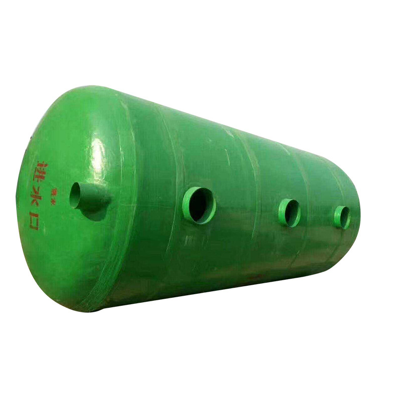 tanque séptico de fibra de vidrio tanque de sedimentación enterrado de gran capacidad integrado equipo de tratamiento de aguas residuales tanque doméstico pequeño