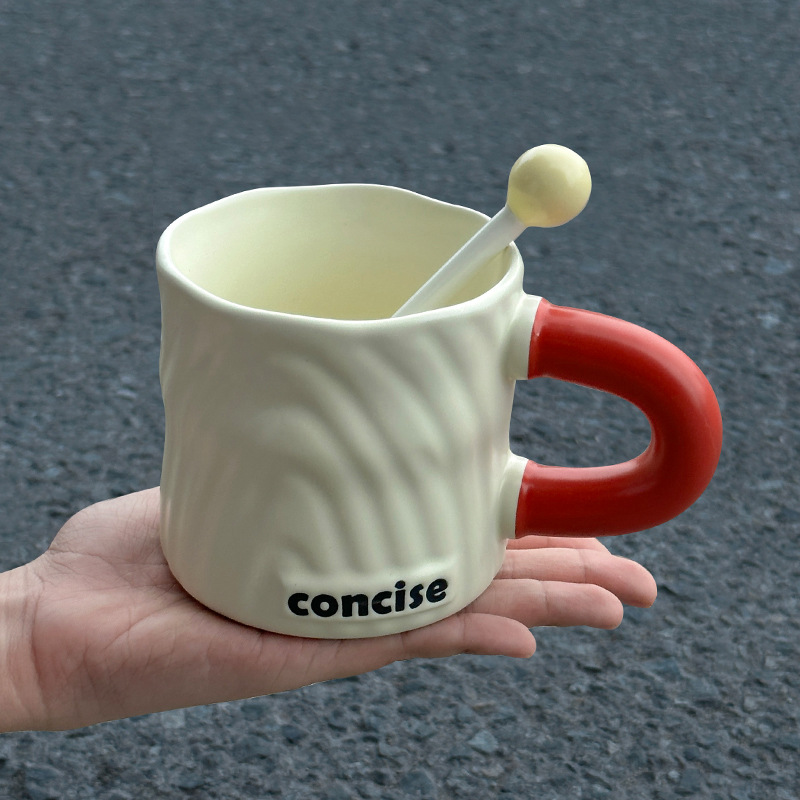 Inglés creativo taza de regalo de regalo de cumpleaños taza de cerámica de oficina taza de agua para el hogar