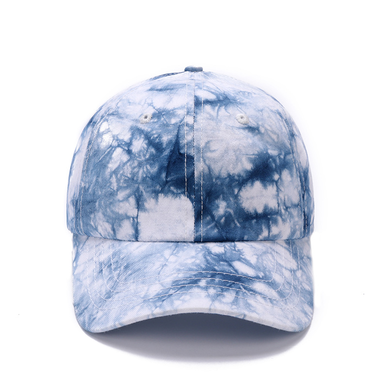 Nuevo sombrero de béisbol de alta gama grande teñido sombrero de sombrero de impresión de teñido al aire libre personalizado image 3