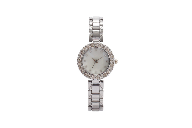 55g Weight Tempered Glass Mirror Material Alloy Strap Material Watch Classification Pointer Display Type Jewelry Buckle Buckle Style Round Dial Shape Daily Occasion Quartz Movement Geometric Pattern All Seasons Season Women's Gender Simple Style Style Simple Style Geometric Jewelry Buckle Quartz Watch Women's Watches 1
