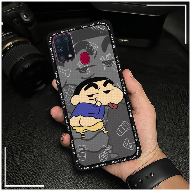 Suitable for Samsung Mobile Phone Cases, New Crayon Animation Texture Couple Xiaoxin Digital Trendy Soft Shell for Men and Women
