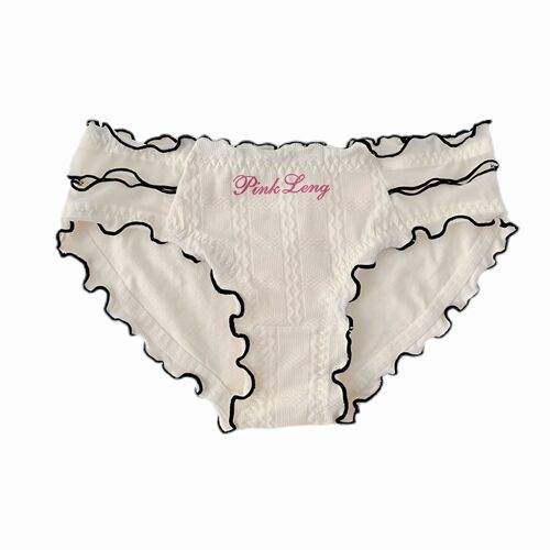 American sweet baby~girl dopamine modal cotton underwear women's mid-waist comfortable pure desire women's briefs new style