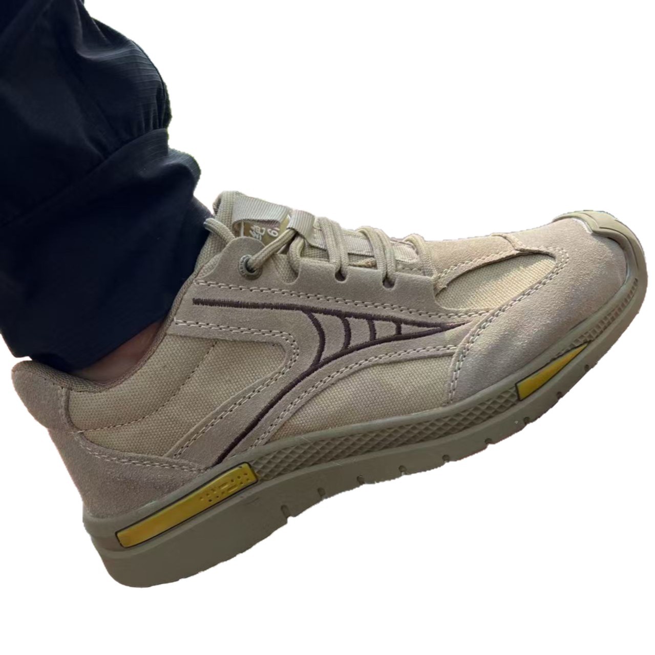 Men Special Work Shoes Labor Protection Steel Toe Anti-Smash Anti-Puncture Men's Safety Kevlar Midsole Anti-Slip Wear-Resistant Protective Work_vogvips.com