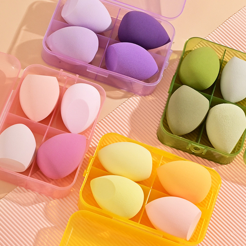 No.55 cepillo de base mágico con huevo de maquillaje conjunto de huevo de maquillaje polvo de polvo herramientas de maquillaje al por mayor