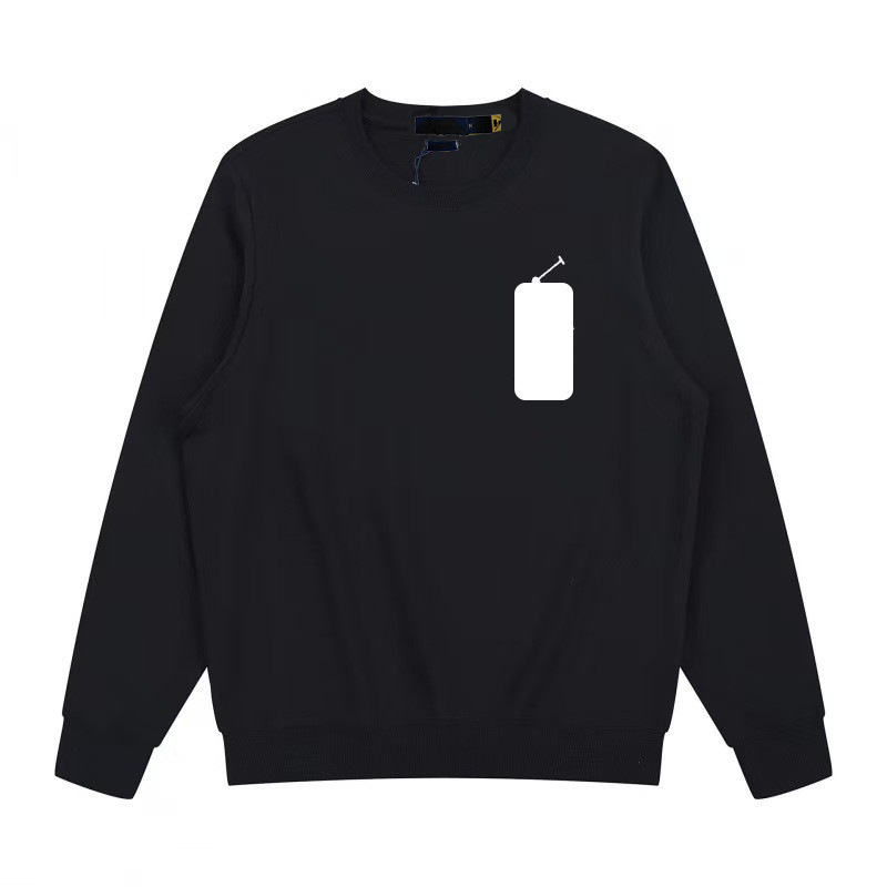 Malaysian label round neck black white label