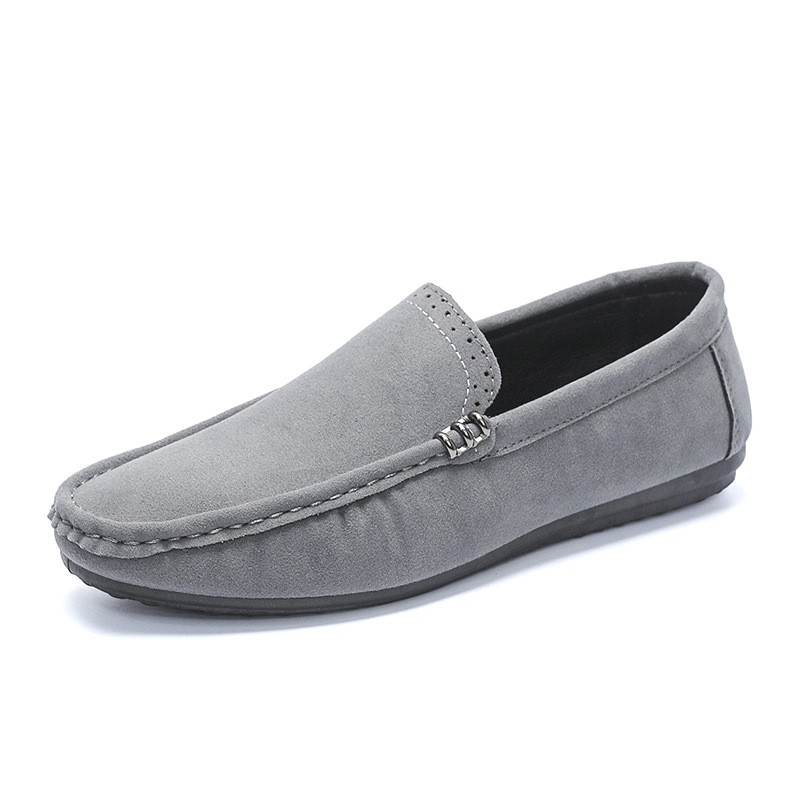 Nuove scarpe con berretti da uomo, tendenza in pelle scamosciata, slip-on, tutto con mocassini_voghion.com