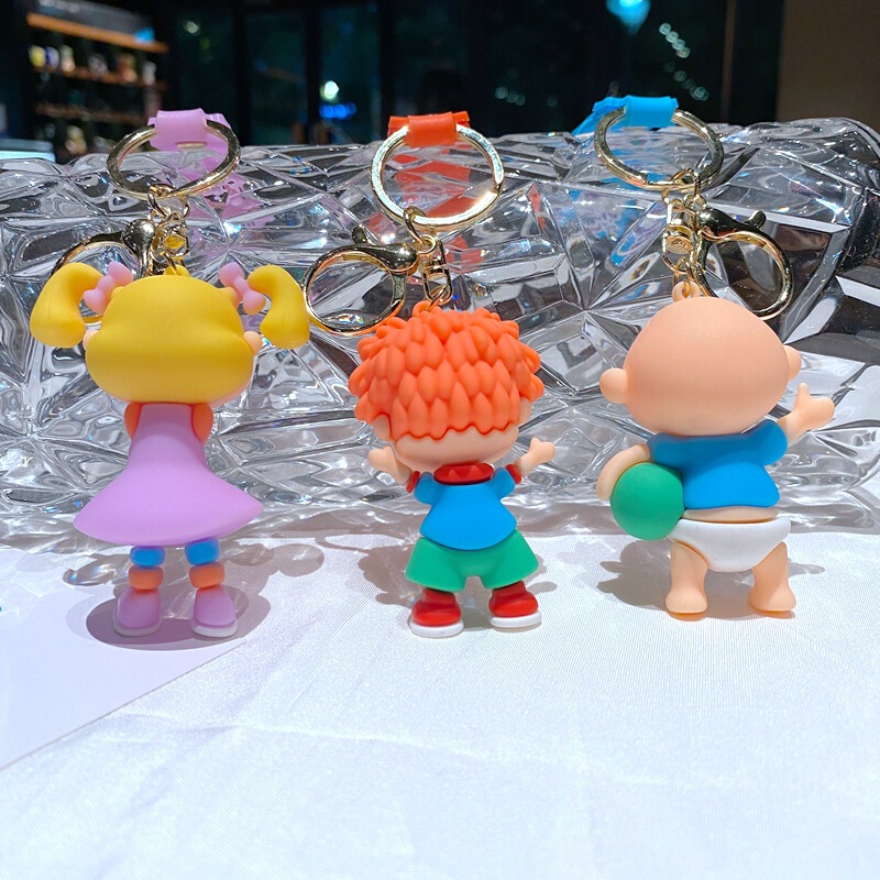 外国貿易クロスボーダーいたずら小兵のキーホルダー立体キャラクターのキーホルダーが可愛いです。|undefined