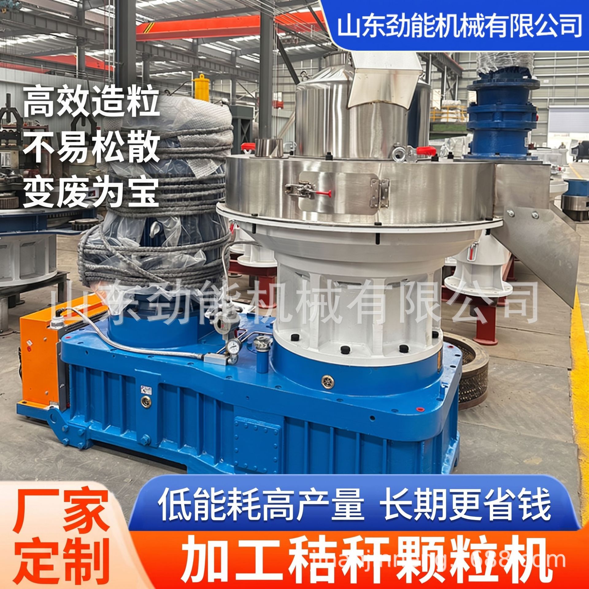 环模颗粒机生物质燃烧颗粒机全套生产线锯末造粒生物质秸秆颗粒机