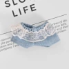 4th generation lace light blue jeans
