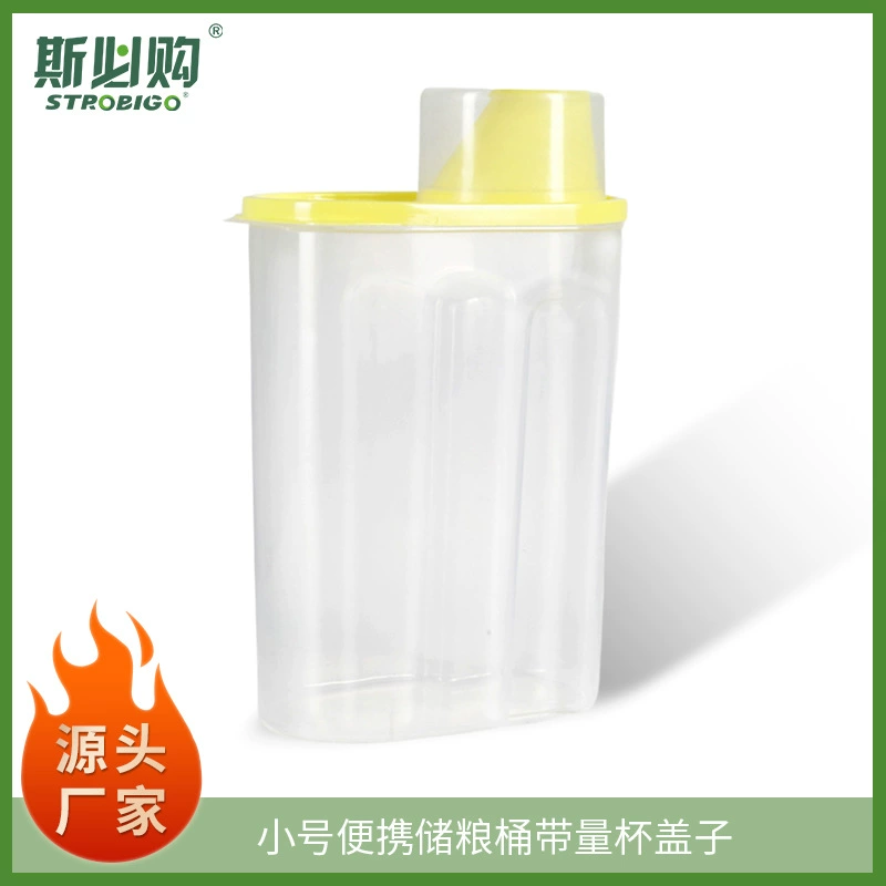 Бочка для собачьего зерна квадратная бочка герметичная бочка для хранения зерна бочка для хранения домашних животных Бытовая пластиковая влагостойкая бочка для кошачьего зерна оптом