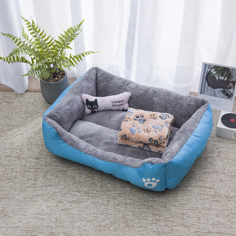 Cama de Algodón para Mascotas de Algodón PP Color Caramelo para Perros Pequeños y Medianos y Gatos image 9