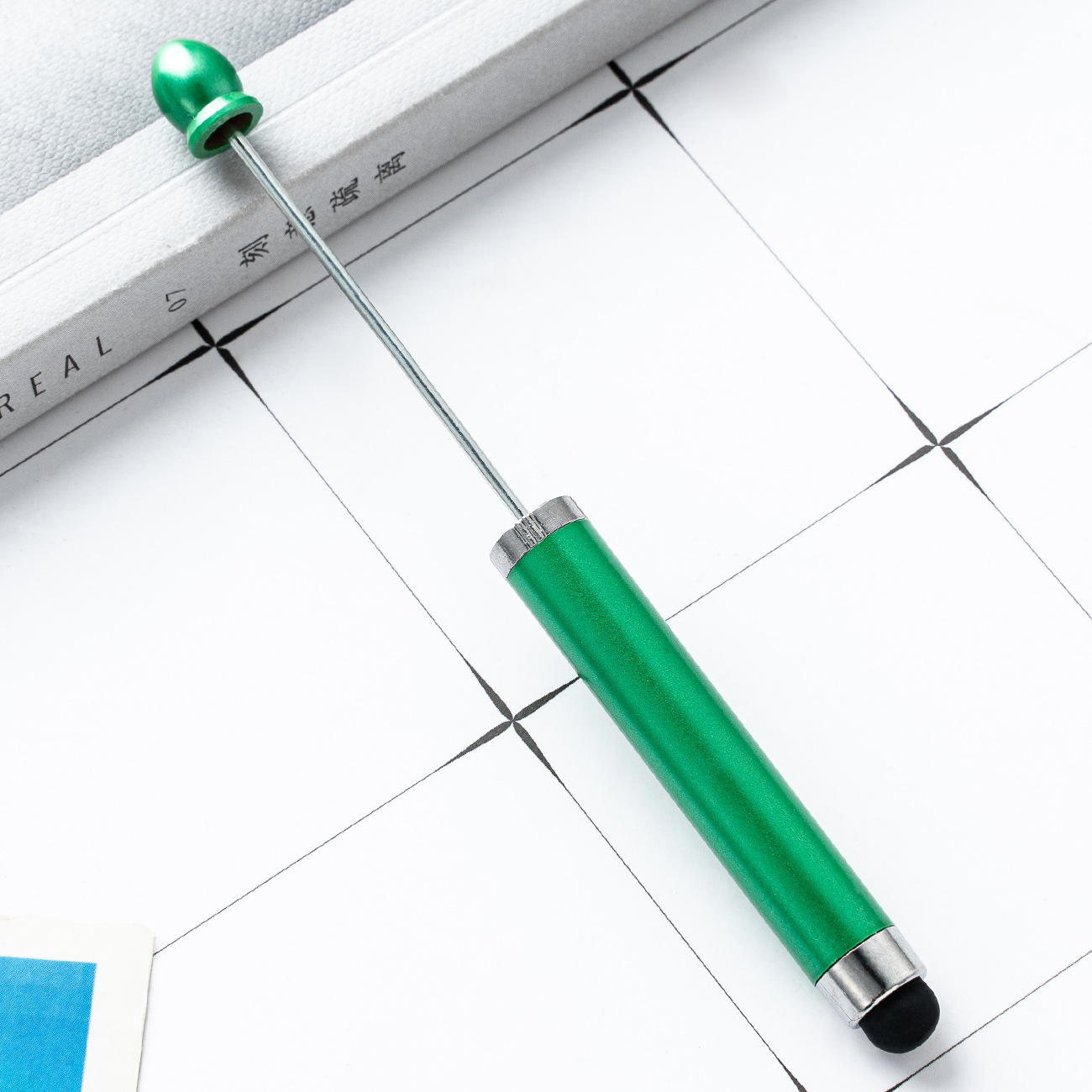 Nuevo bolígrafo de pantalla táctil DIY multifuncional 3 en 1 bolígrafo de bolas creativo de control táctil multicolor bolígrafo