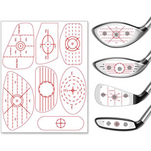 亚马逊热销高尔夫球打击球贴挥杆训练辅助贴纸Golf sticker