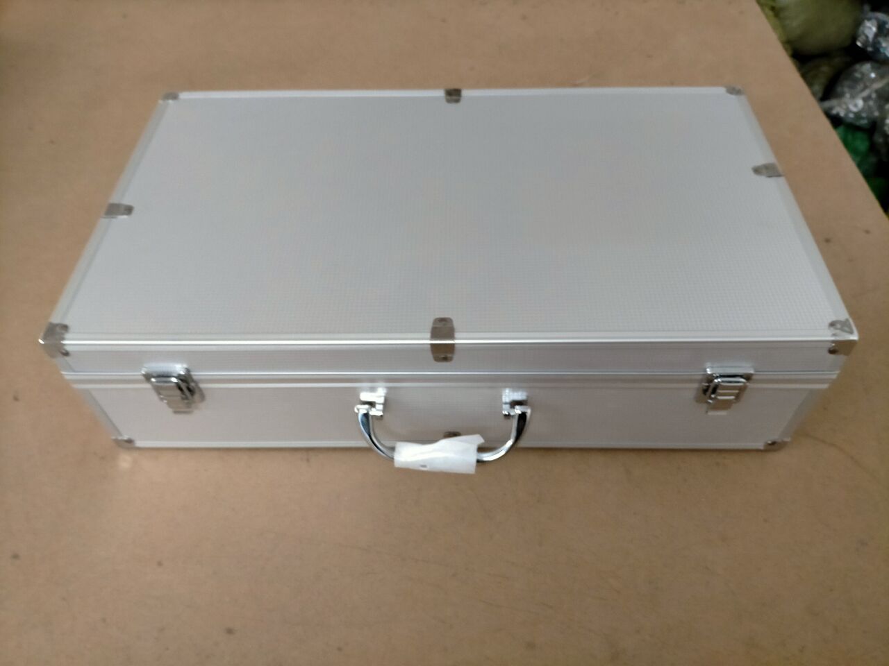 厂家订做/麦克风铝箱/手提密码筹码纯铝工具箱定制