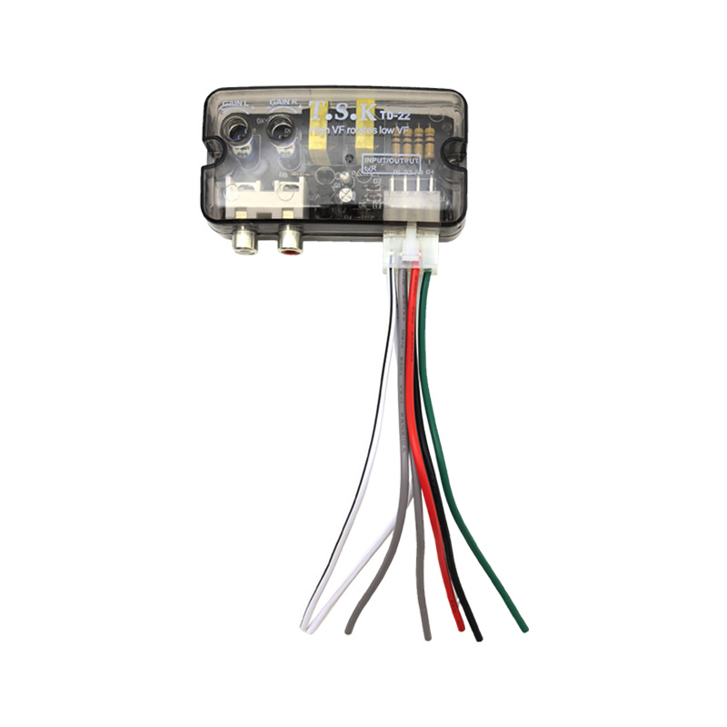 Wholesale High-To-Low Frequency Converter with Control Line Function, Speaker Cable to Audio Td-22 Car High-To-Low Converter