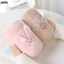 韩版2025新款秋冬女士袖套可爱毛绒保暖袖头加厚宝宝卡通护袖批发