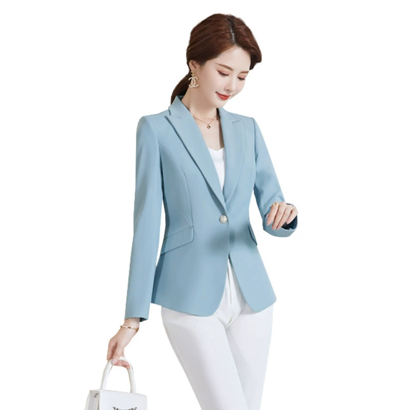 Black autumn suit, fashionable jacket, fitted brace, long-sleeve, for teenagers, bright catchy style
