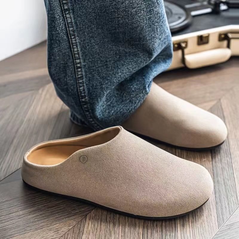 Men's 2025 New Winter Old Money Style Derby Velvet Loafers, Slip-On Mules, Lazy Men's Couple Birkenstock Shoes Men's 2025 New Winter Old Money Style Derby Velvet Loafers, Slip-On Mules, Lazy Men's Couple Birkenstock Shoes