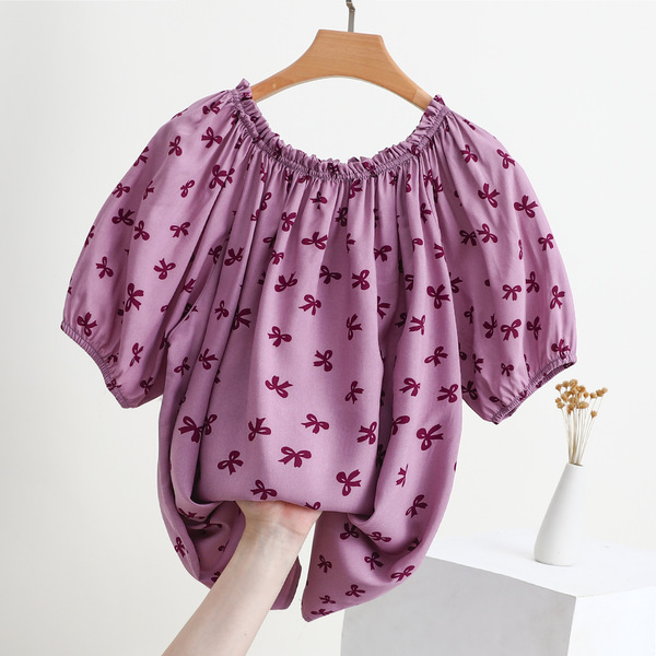 Summer short fashionable short sleeve T-shirt