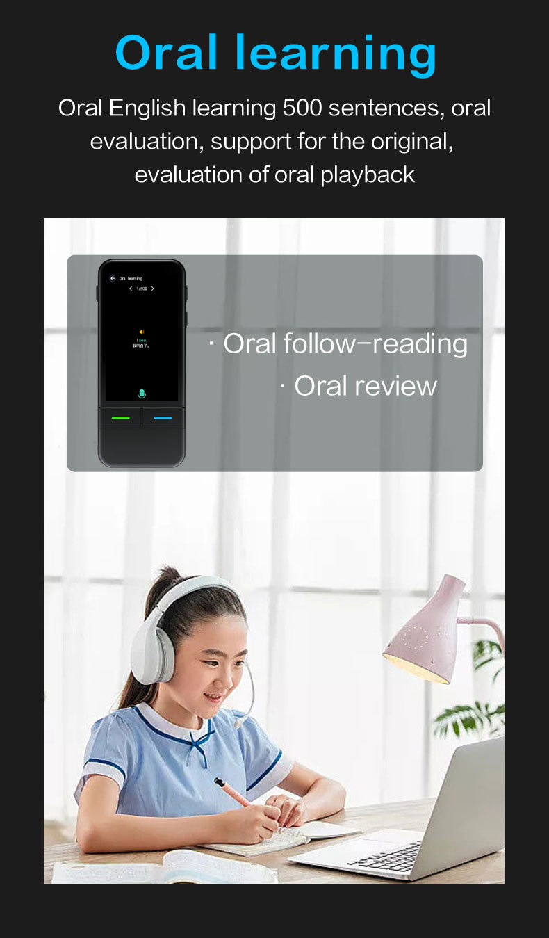 智能语音翻译机 翻译器 WIFI人工智能语言翻译拍照翻译录音